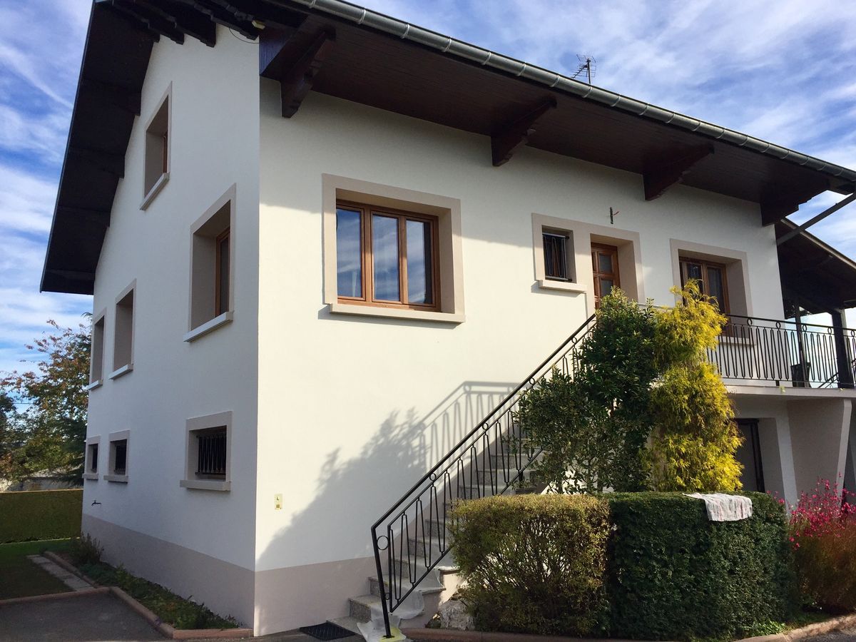 façade de maison rénové